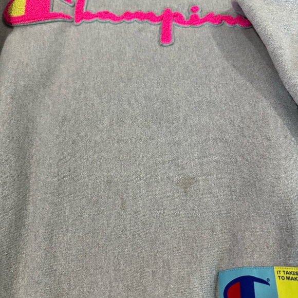 Women’s Champion jogger crew set. Used w/small stain on sweater. XS - Picture 6 of 7